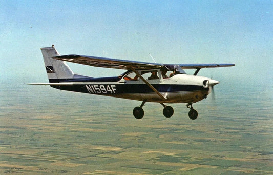 Cessna Small Propellor Airplane Cn 172 Vintage Retro Picture Magnet