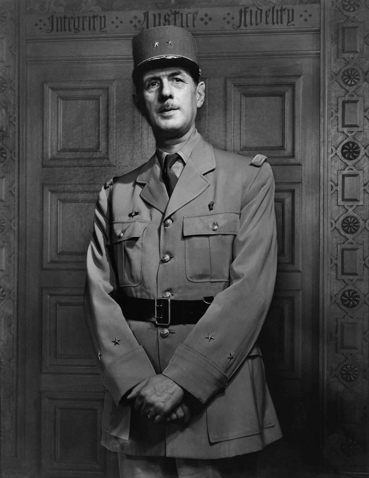Charles De Gaulle French General France Military Magnet Picture Magnet Print