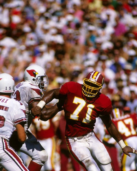 Charles Mann Magnet Washington Redskins Picture Nfl Game Action