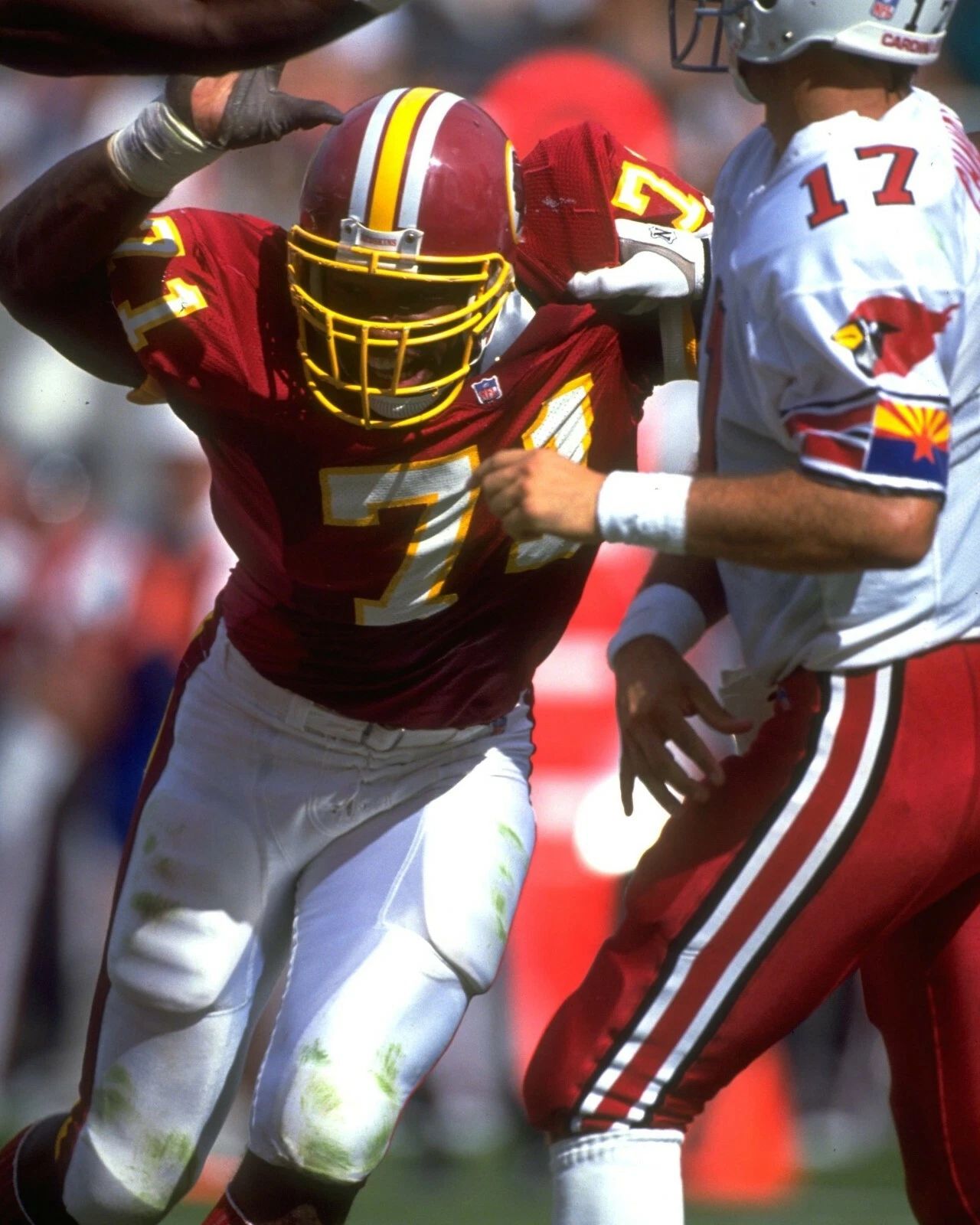 Charles Mann Photo Washington Redskins Nfl Vs Cardinals 300 PCS Jigsaw Puzzle