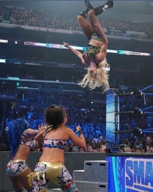 Charlotte Flair Keychain Wrestling Picture Wwe