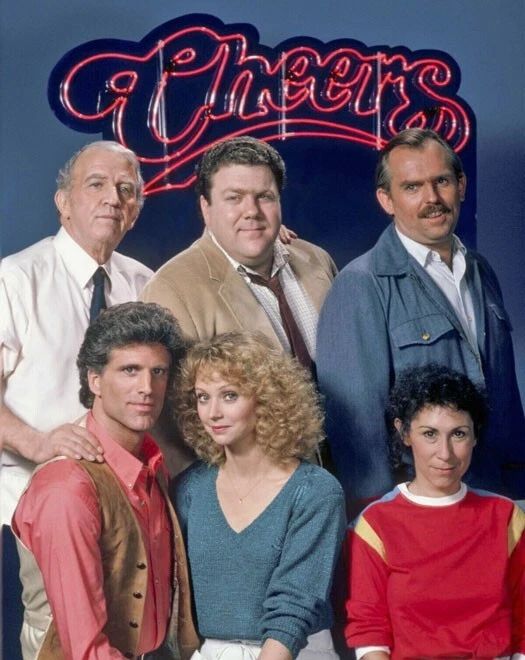 Cheers Keychain George Wendt As Norm Ted Danson Shelly Long Rhea Perlman Print