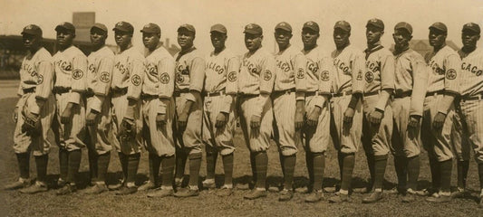 Chicago American Giants Team Keychain Baseball Picture Negro League Wide Borde
