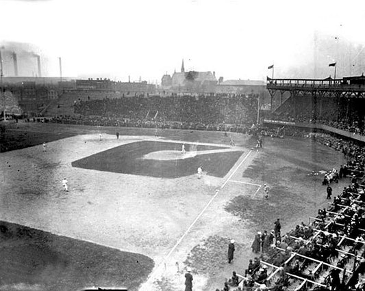 Chicago South Side Park Keychain Chicago Browns Picture Baseball Game Action
