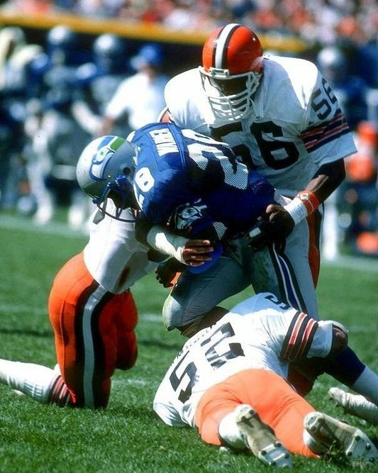 Chip Banks Keychain Cleveland Browns Picture Nfl Football Vs Seahawks