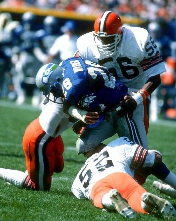 Chip Banks Photo Cleveland Browns Picture Nfl Football Vs Seahawks