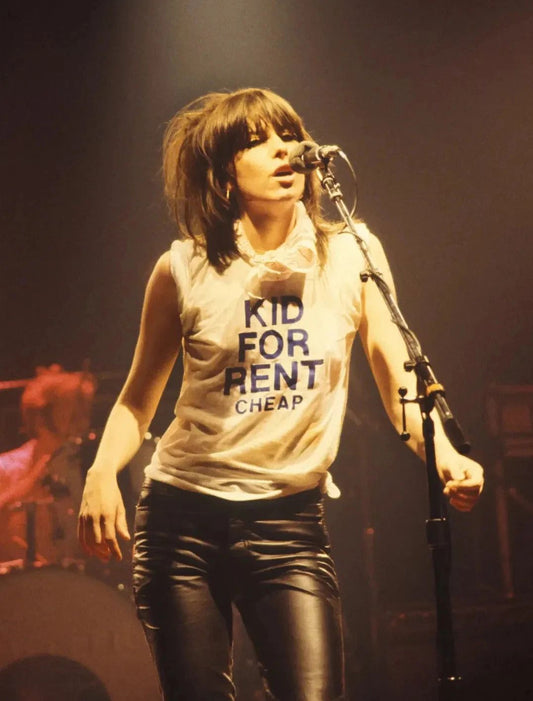 Chrissie Hynde Singer Of The Pretenders Concert Picture Keychain Print