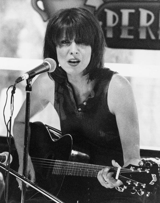 Chrissie Hynde Singer Of The Pretenders Rock Band Picture Keychain Print