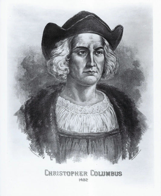 Christopher Columbus Magnet Picture Italian Explorer Navigator