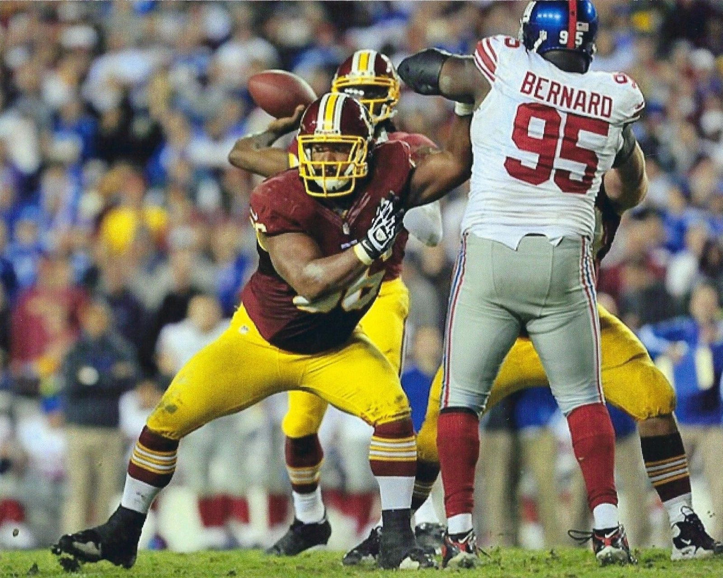 Chris Chester Magnet Washington Redskins Picture Nfl Football Vs Giants