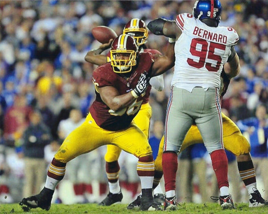 Chris Chester Keychain Washington Redskins Picture Nfl Football Vs Giants