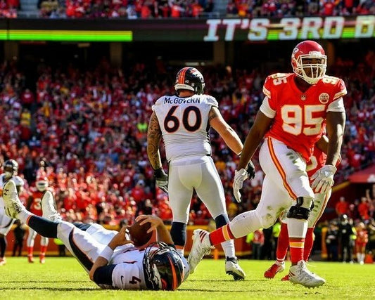 Chris Jones Keychain Kansas City Chiefs Kc Picture Nfl Vs Broncos