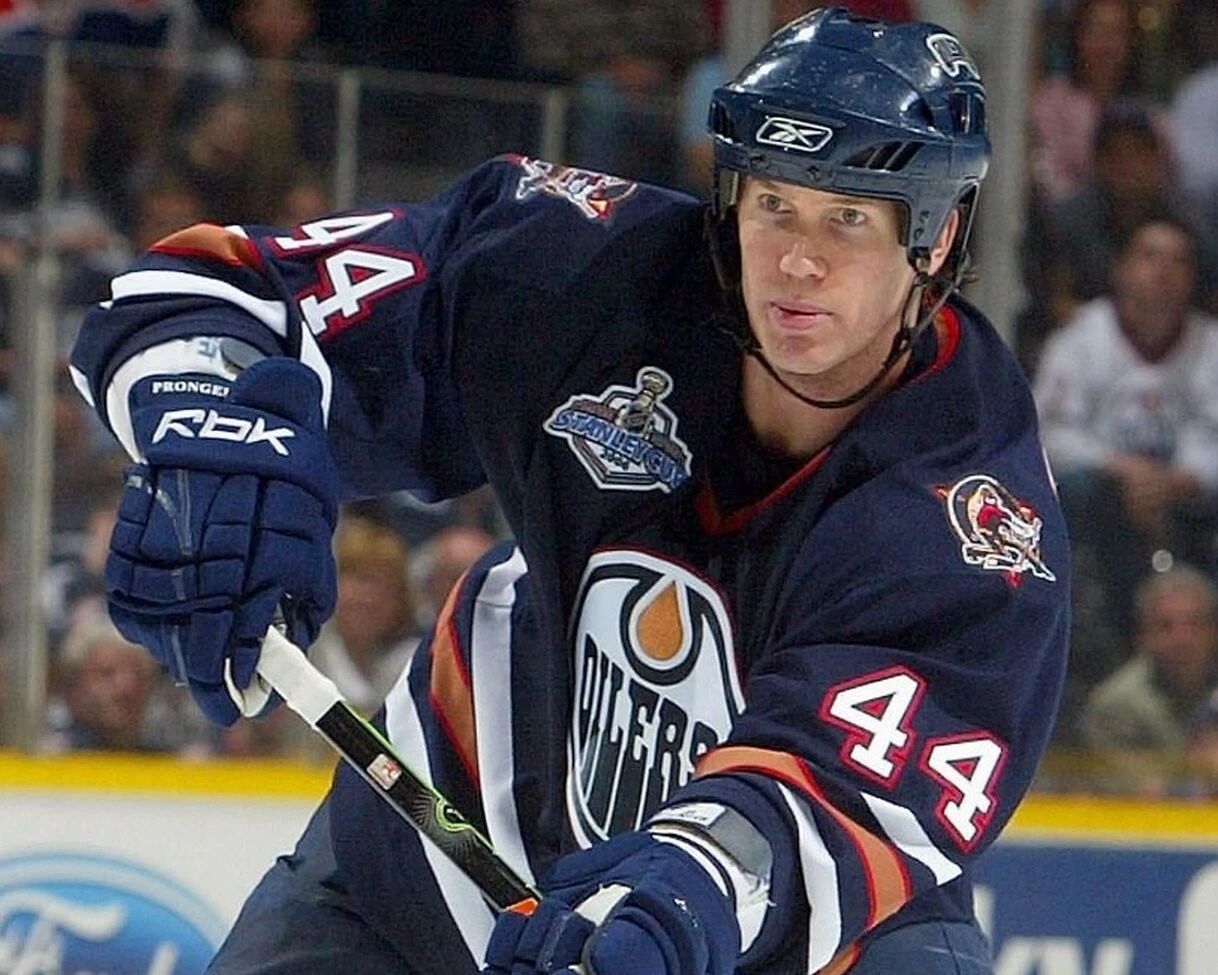 Chris Pronger Magnet Hockey Edmonton Oilers Picture Nhl Close Up