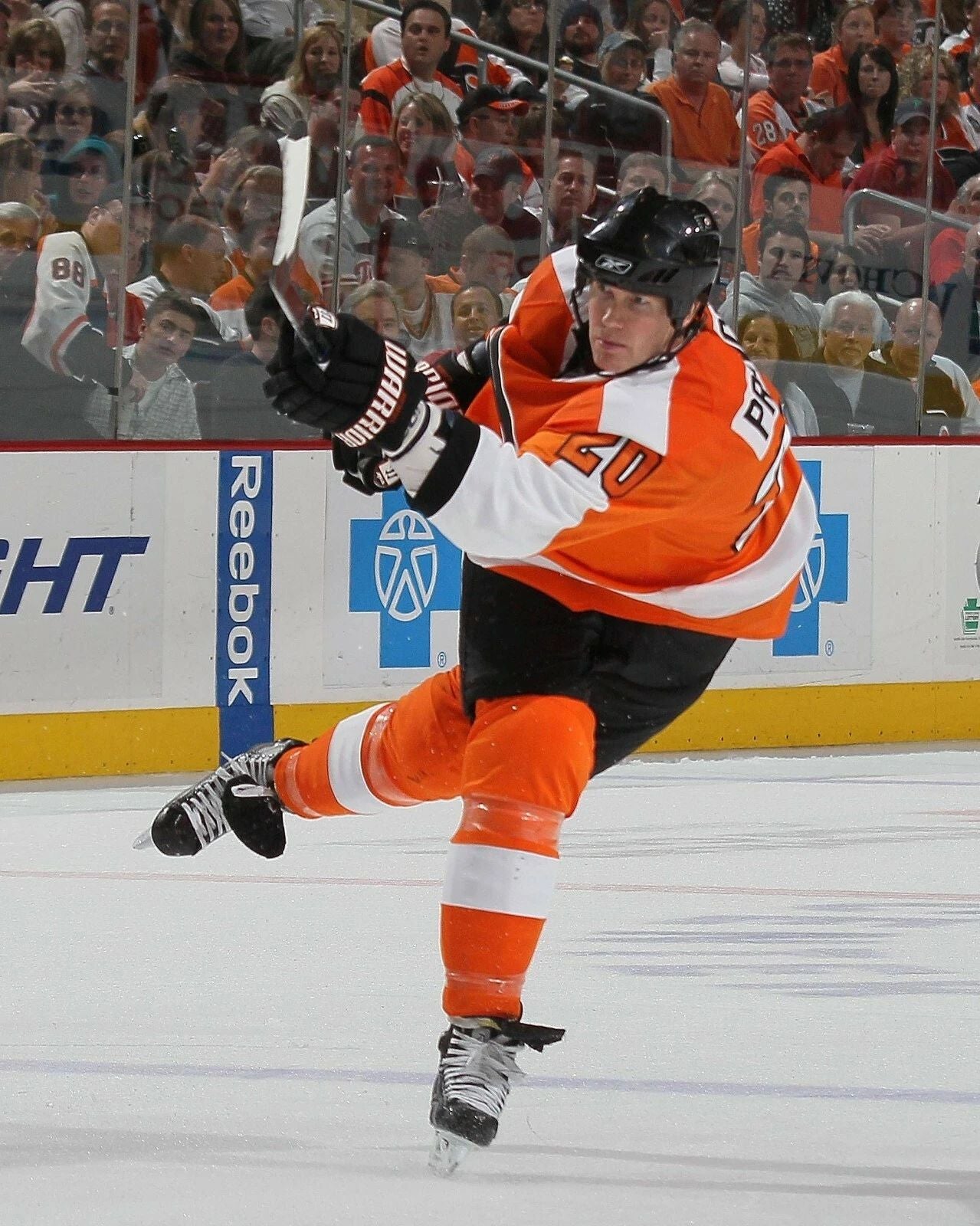 Chris Pronger Keychain Hockey Philadelphia Flyers Picture Nhl Slap Shot