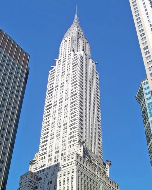 Chrysler Building Glossy Keychain Manhattan New York City Print Skyscraper 1