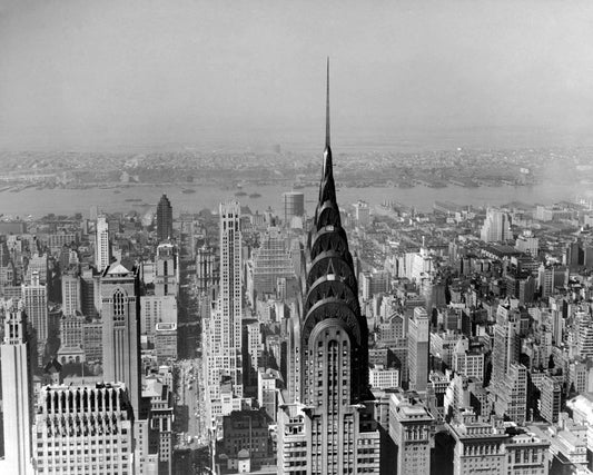 Chrysler Building In New York City Skyline Manhattan Keychain Picture Keychain Print