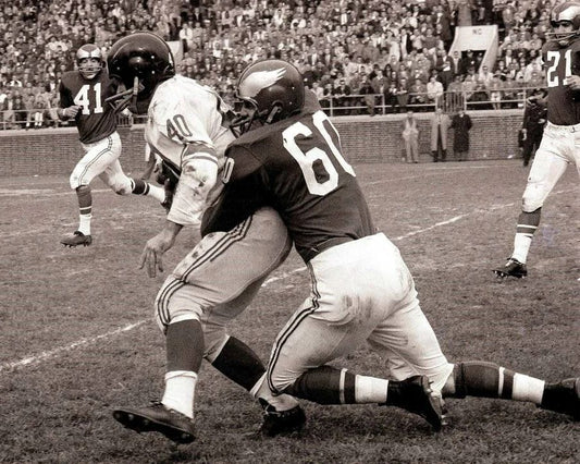 Chuck Bednarik Keychain Philadelphia Eagles Picture Nfl Football Action