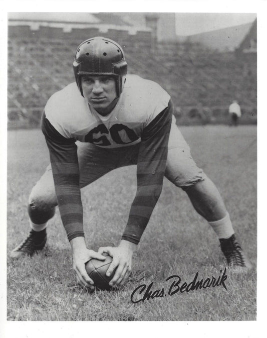 Chuck Bednarik Magnet Philadelphia Eagles Picture Nfl Football Close Up