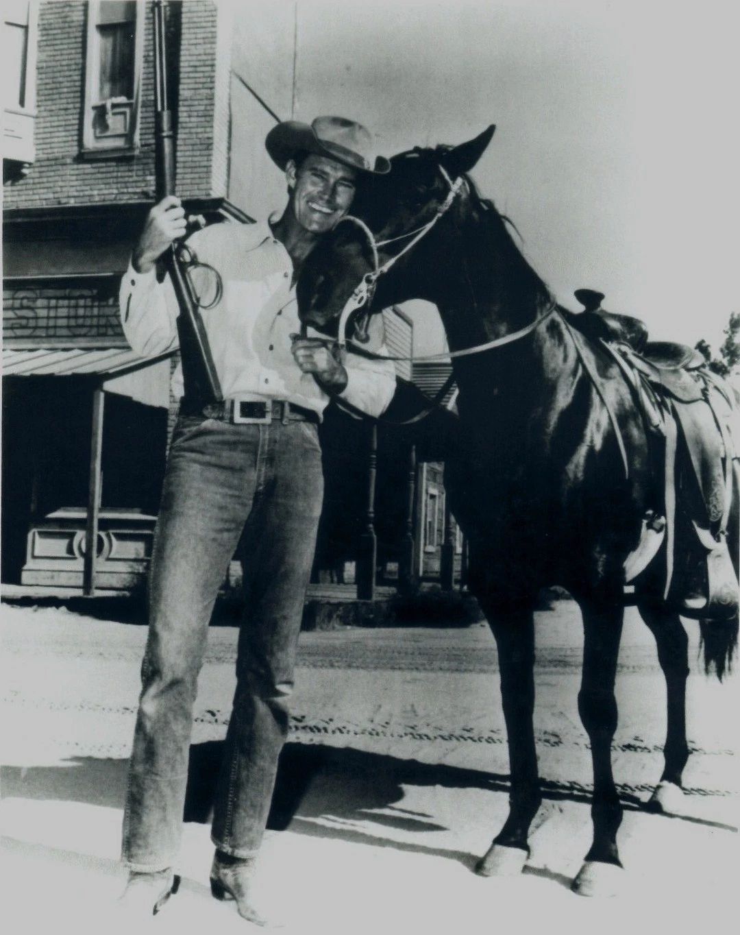 Chuck Connors Magnet Tv Cowboy Picture The Rifleman