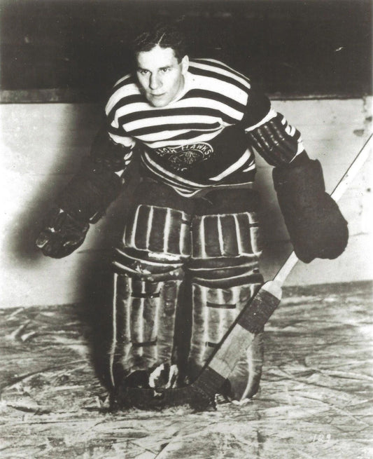 Chuck Gardiner Photo Hockey Chicago Blackhawks Picture Nhl Bw