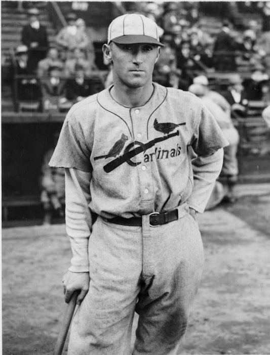 Chuck Hafey Magnet St Louis Cardinals Picture Baseball Mlb With Bat