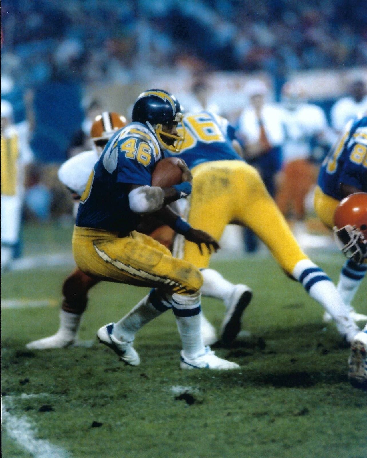 Chuck Muncie Keychain San Diego Chargers Football Picture Nfl