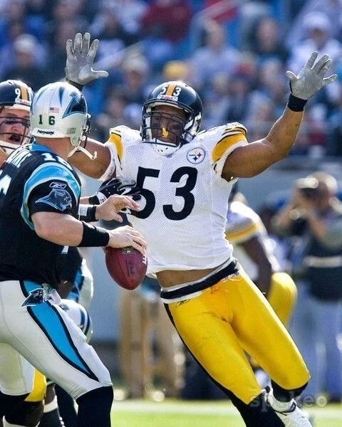 Clark Haggans Magnet Pittsburgh Steelers Picture Nfl Football
