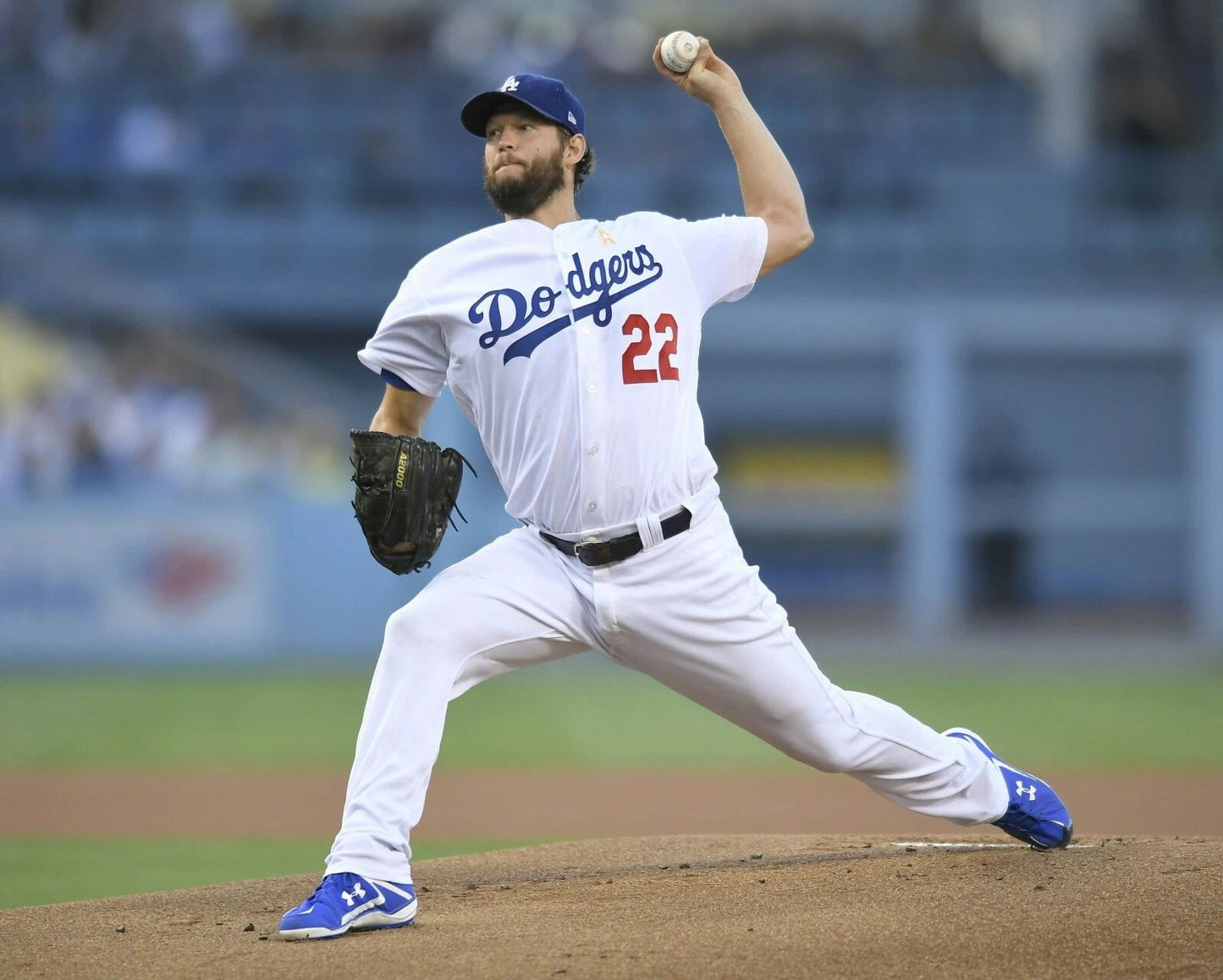 Clayton Kershaw Keychain Los Angeles Dodgers Baseball Picture Mlb