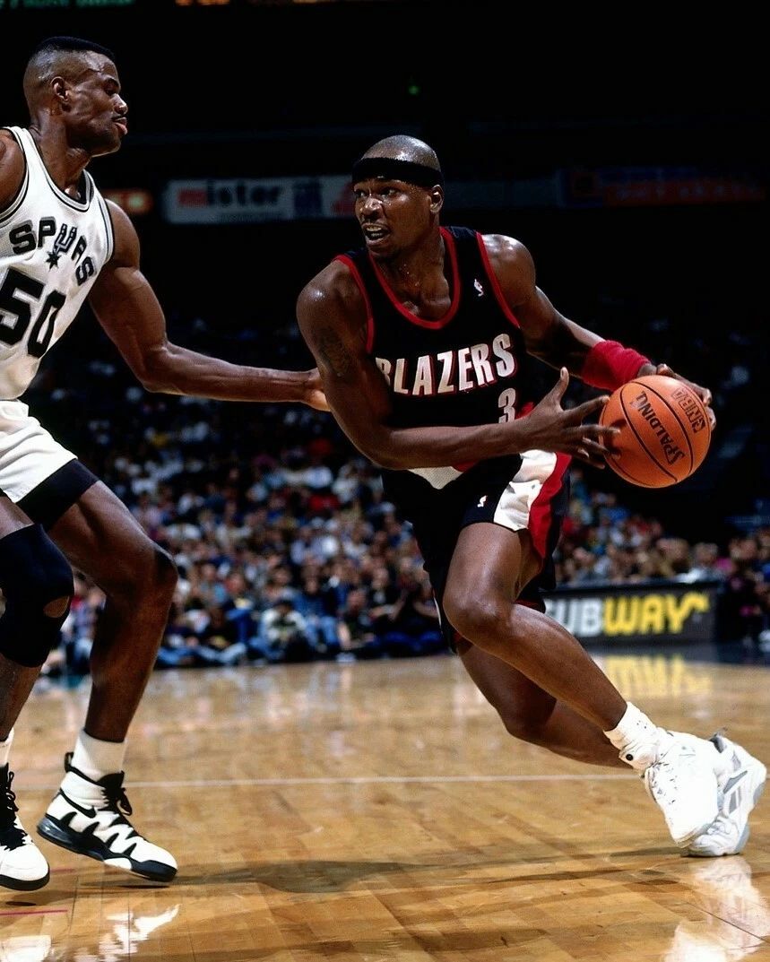 Cliff Robinson Magnet Portland Trail Blazers Basketball Nba Vs Spurs