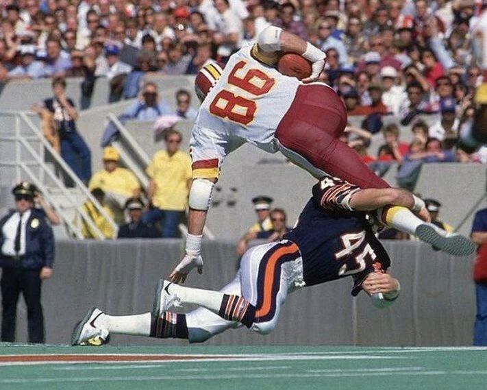 Clint Didier Magnet Washington Redskins Picture Nfl Vs Bears
