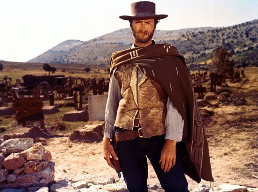 Clint Eastwood In Western The Man With No Name Picture Magnet Print