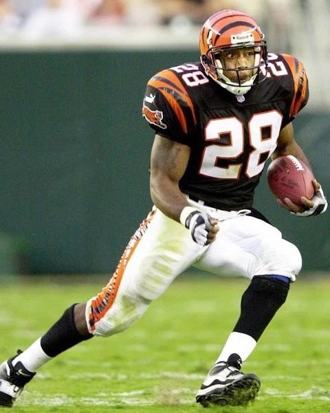 Corey Dillon Keychain Cincinnati Bengals Picture Nfl Football