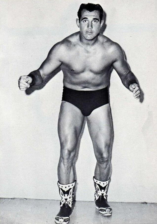 Cowboy Bob Ellis Magnet Wrestling Picture Wwf Wide Border