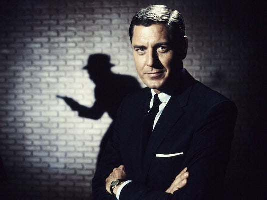 Craig Stevens As Peter Gunn In Classic Tv Show Picture Magnet Print
