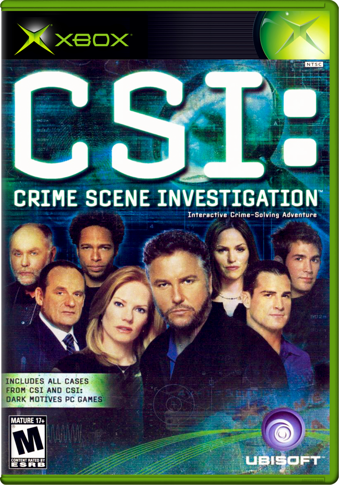 Csi Crime Scene Investigation (Usa, Europe) Xbox Print Poster