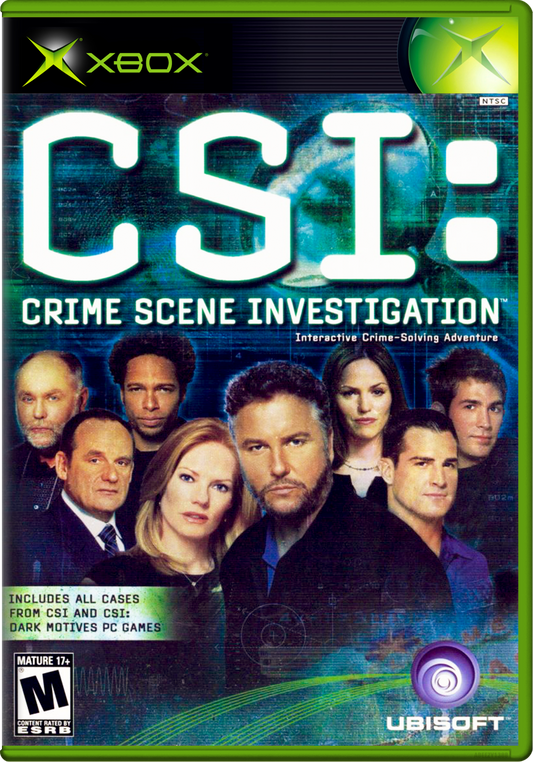 Csi Crime Scene Investigation (Usa, Europe) Xbox Print Poster