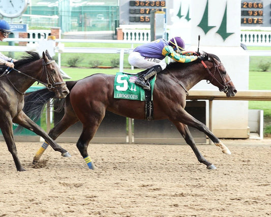 Curly Jack Magnet Horse Racing Picture Jockey