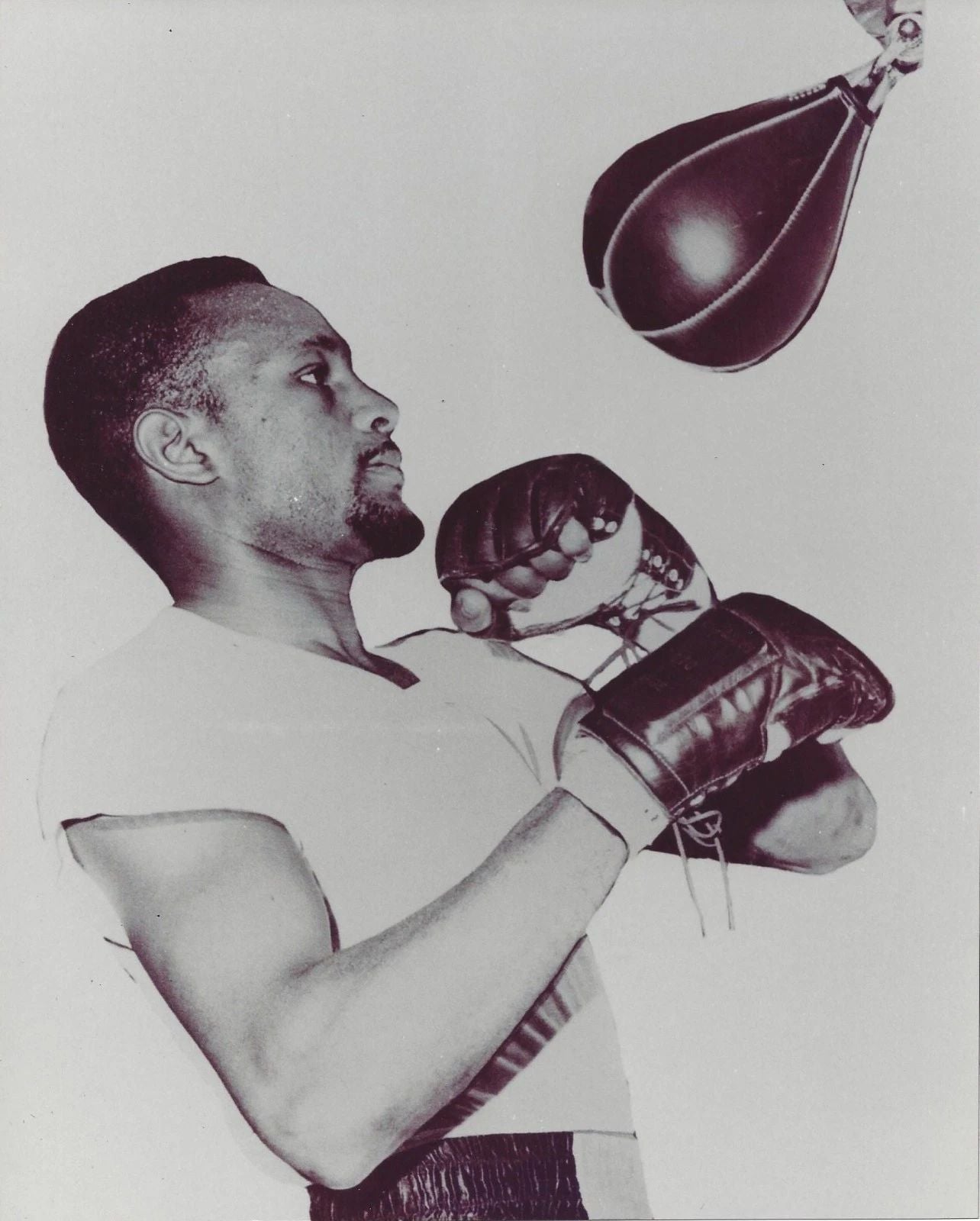 Curtis Cokes Magnet Boxing Picture Speed Bag