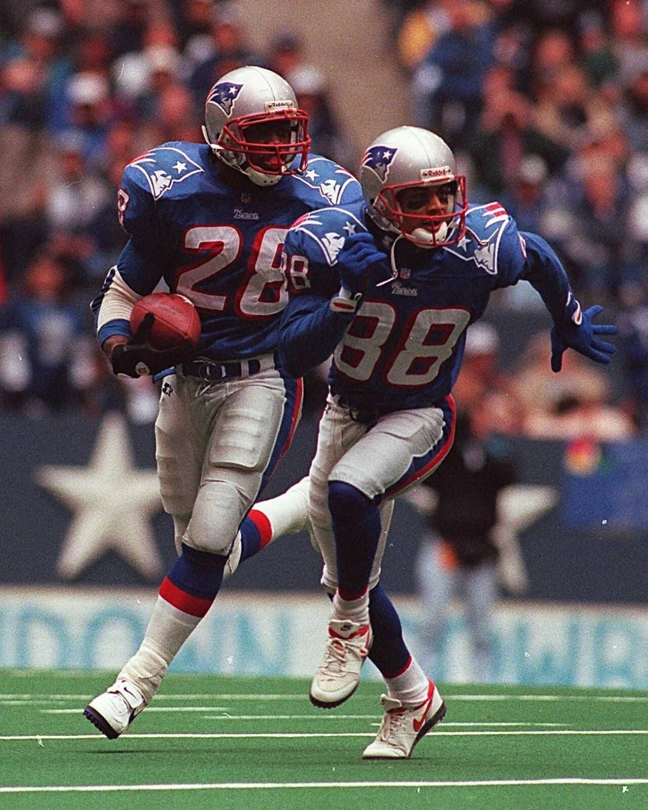 Curtis Martin Keychain New England Patriots Picture Nfl Football Action