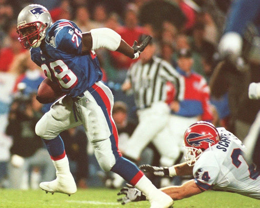 Curtis Martin Photo New England Patriots Picture Nfl Football Vs Bills