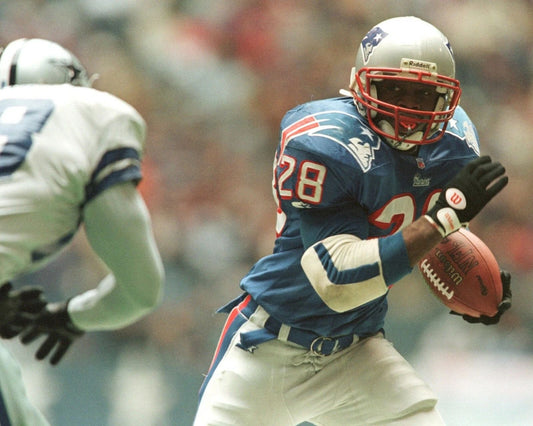 Curtis Martin Photo New England Patriots Picture Nfl Football Vs Cowboys