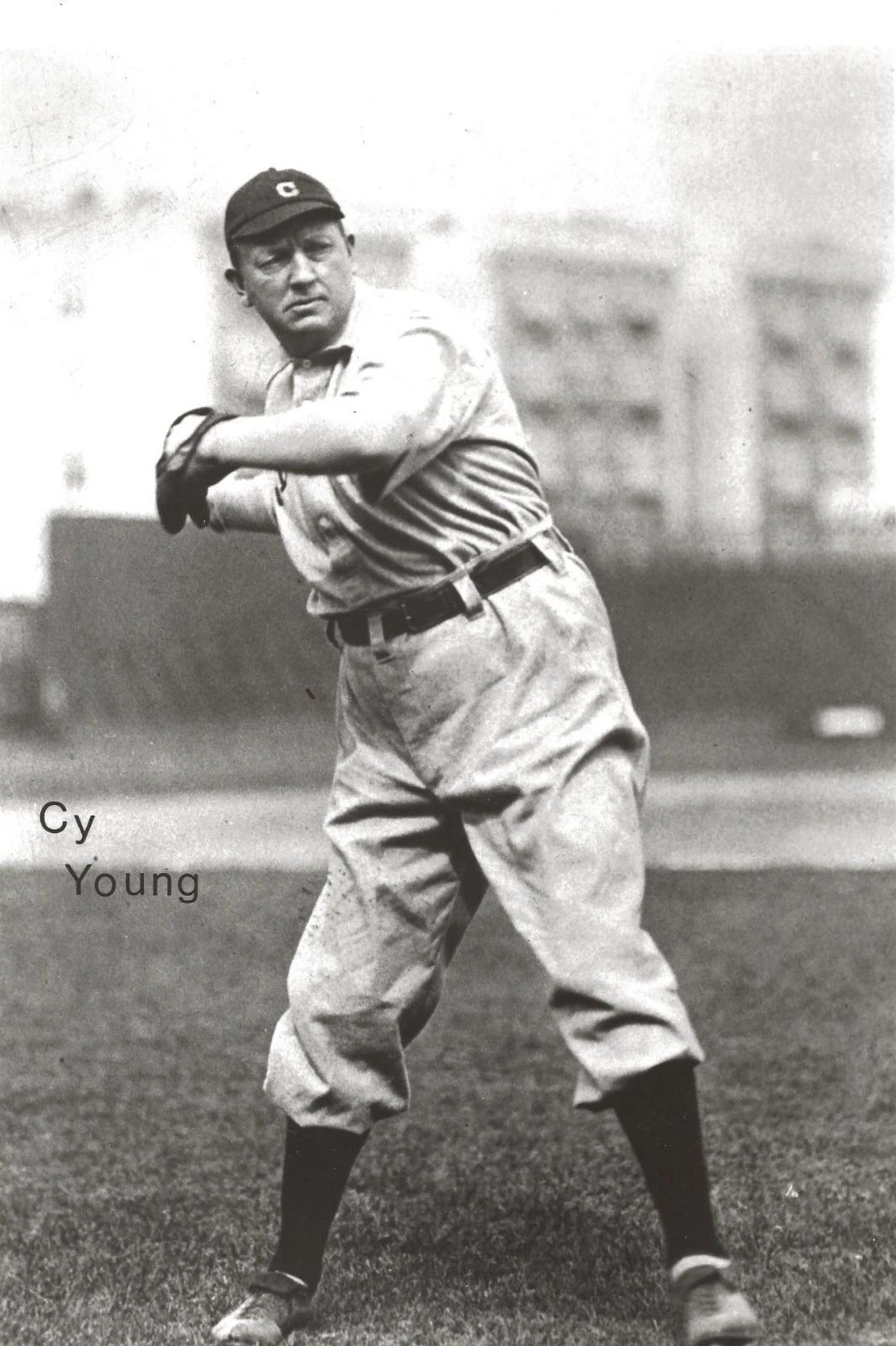 Cy Young Keychain Cleveland Naps Baseball Picture Mlb