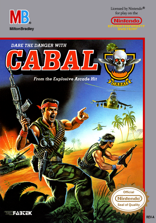 Cabal (Usa) Nes Print Poster