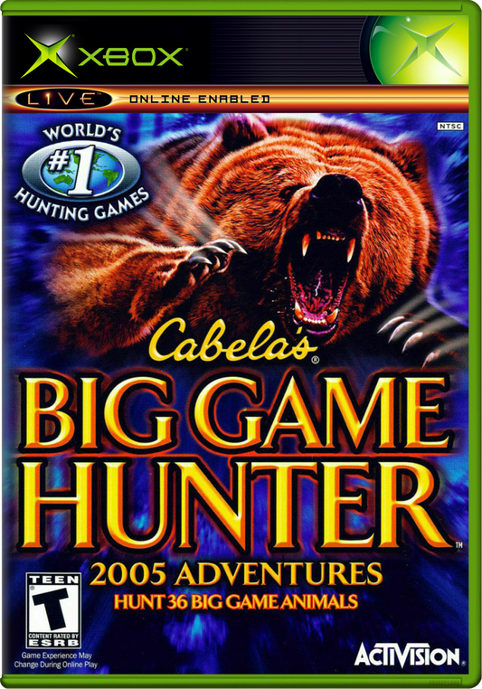 Cabela'S Big Game Hunter 2005 Adventures (Usa, Europe) Xbox Print Poster