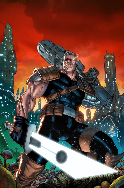 Cable Warrior With Sword 01 Print Poster
