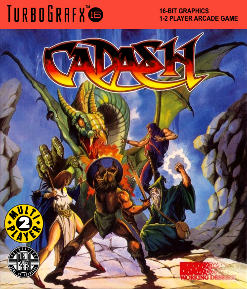 Cadash Turbografx 16 Print Poster