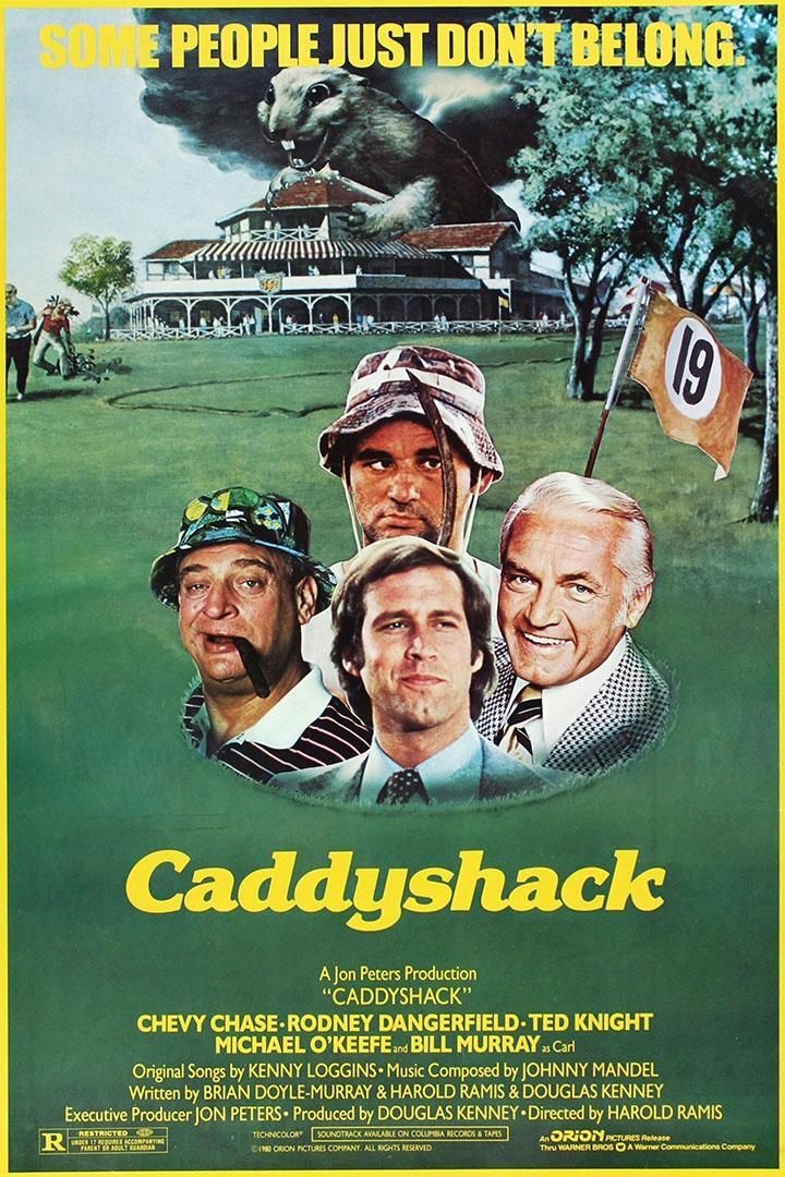 Caddyshack Comedy Sport Movie Cinema Film Keychain