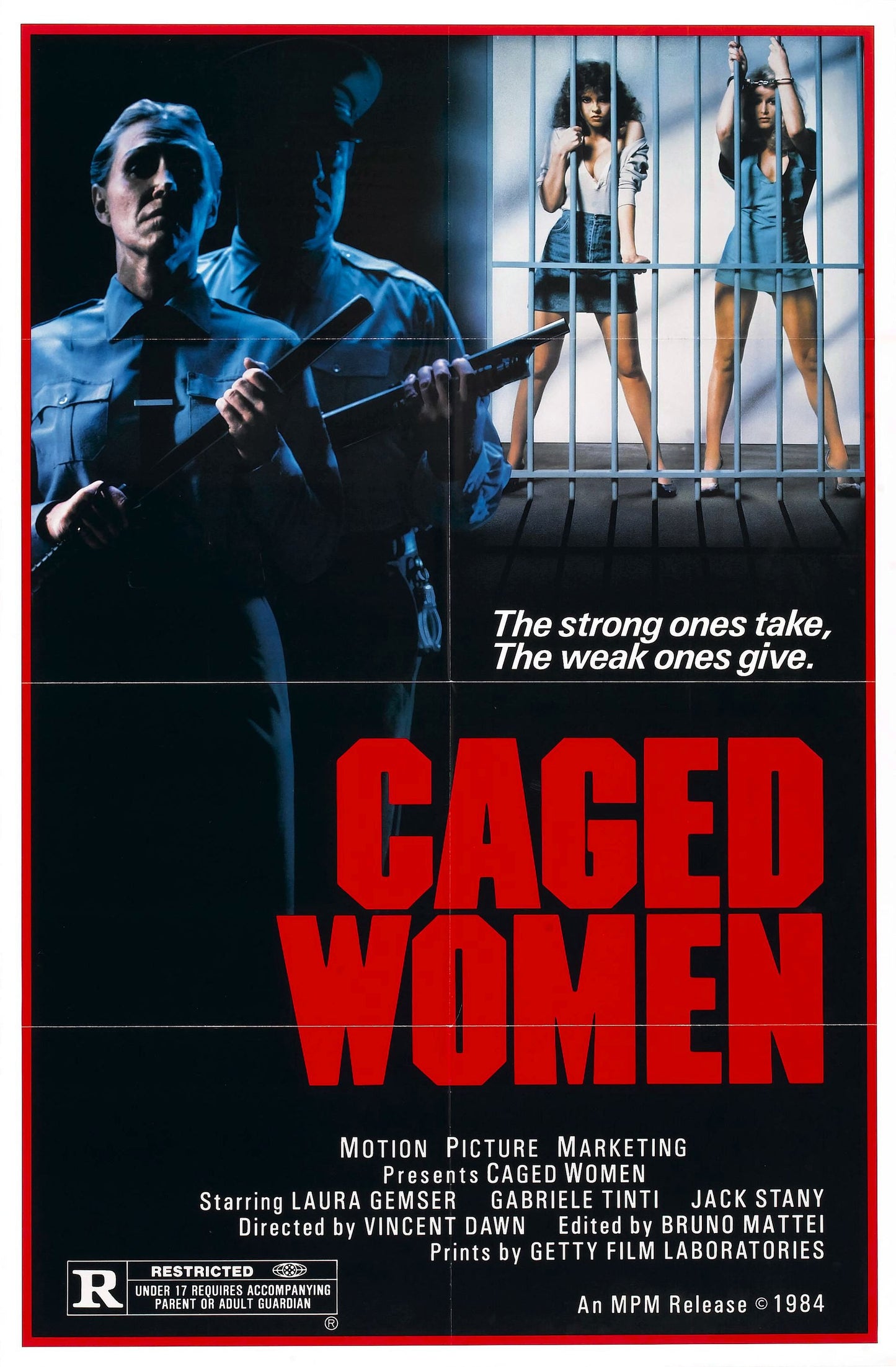 Caged Women 01 Movie Magnet