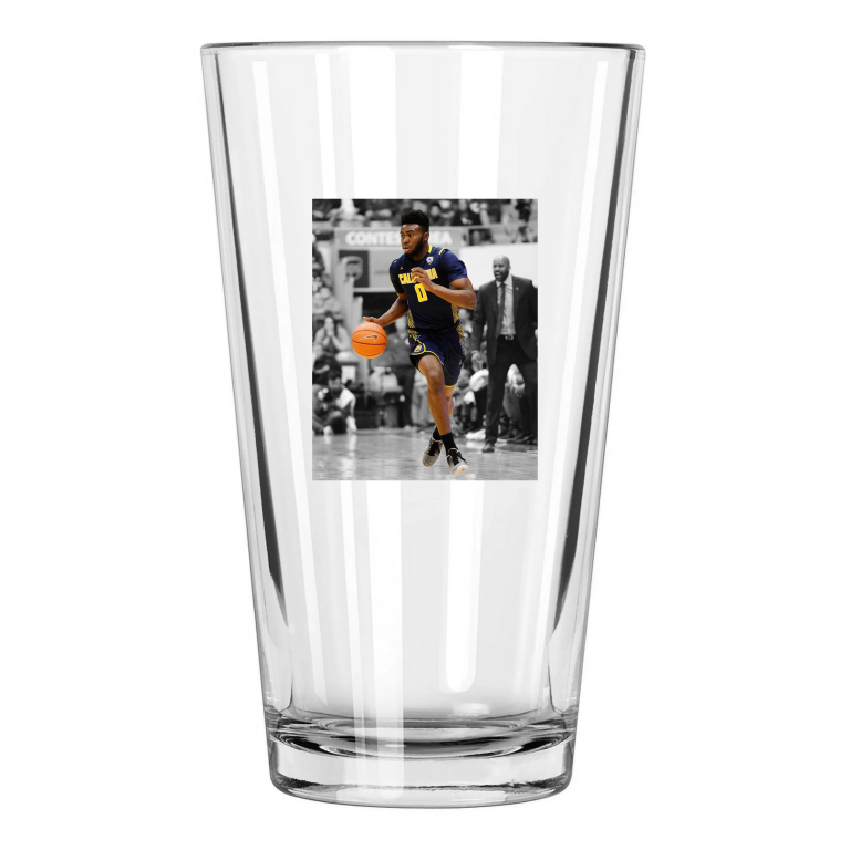 Cal California Jaylen Brown Spotlight Boston Celtics Pint Beer Drinking Glass