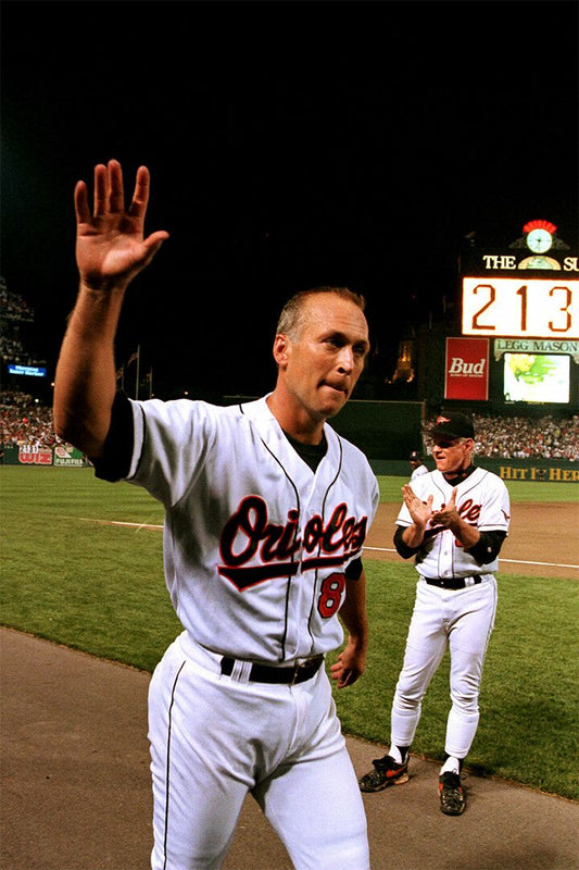 Cal Ripken Breaks Lou Gehrig Record Baseball Jigsaw Puzzle
